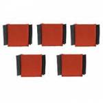 Portabrace DK-C45 (DKC45) Set of 5 Padded Veltex Dividers for use with Lens & Wheeled DSLR Cases - Copper Portabrace DK-C45 (DKC45) Set of 5 Padded Veltex Dividers for use with Lens & Wheeled DSLR Cases - Copper